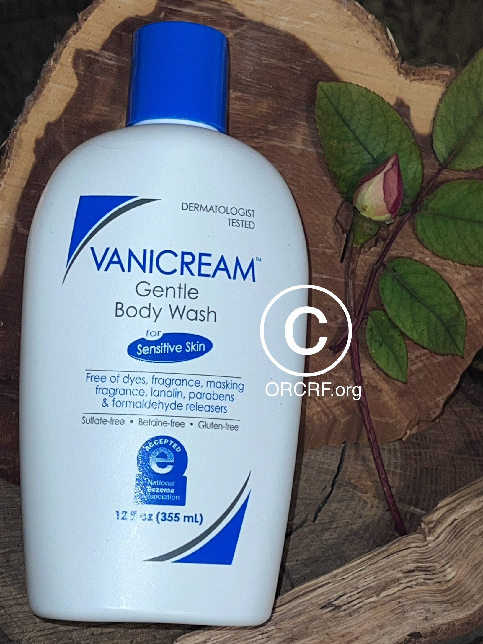 Vanicream MOISTURIZING BODY GENTLE WASH for SENSITIVE SKIN 12 FL oz 355g - Supporting ORCRF.org