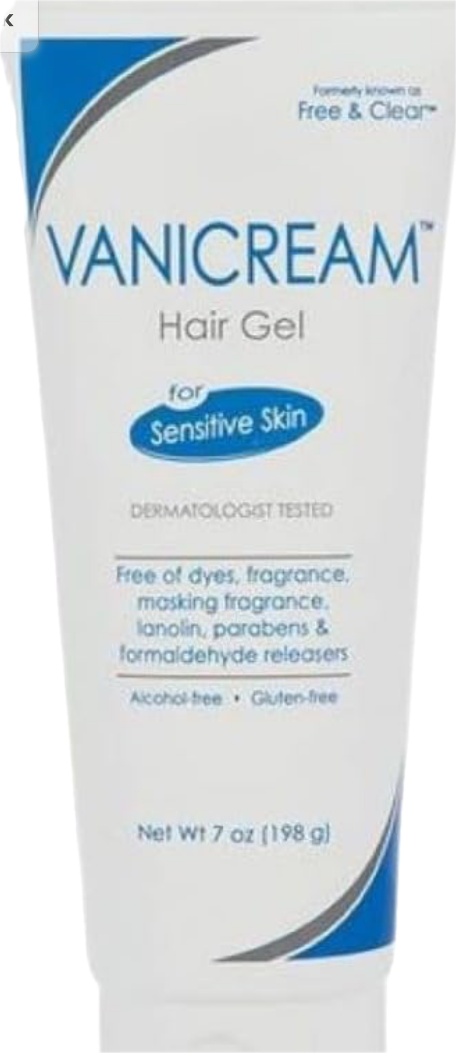 Vanicream HAIR STYLING GEL for SENSITIVE SKIN 7 fl oz 198g - Supporting ORCRF.org