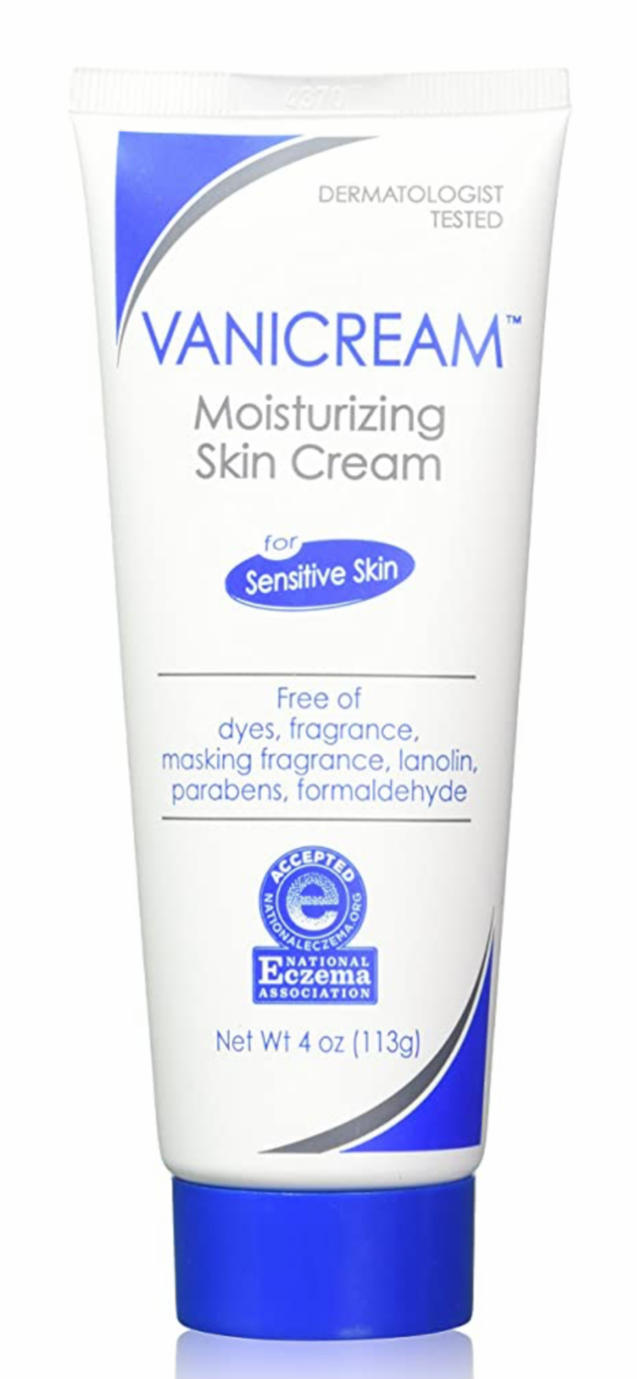Vanicream MOISTURIZING SKIN CREAM for SENSITIVE SKIN 4 oz Ounce - Supporting ORCRF.org