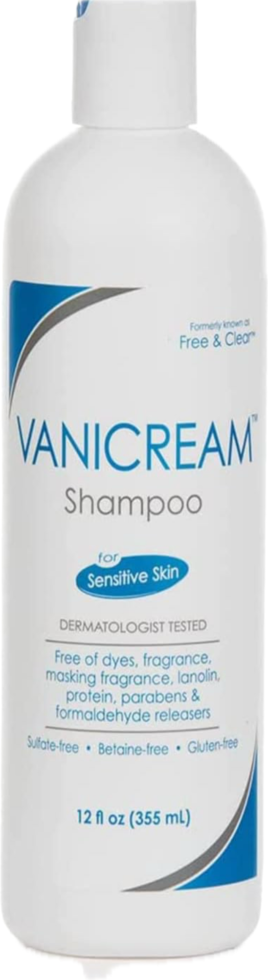 Vanicream SHAMPOO for SENSITIVE SKIN 12 fl oz 355g - Supporting ORCRF.org