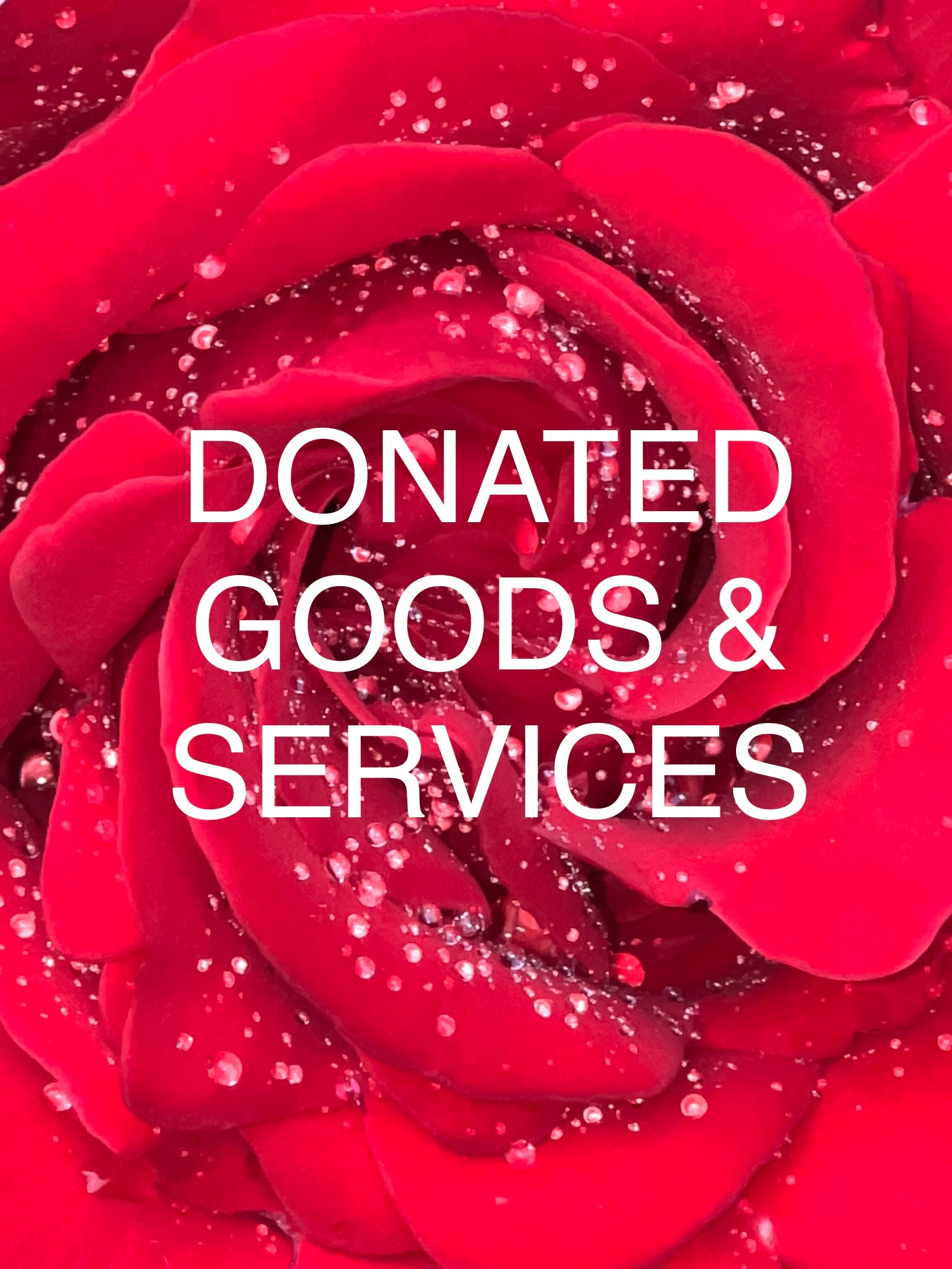 Donated Goods And Services Store Benefiting October Roses Children Research Foundation