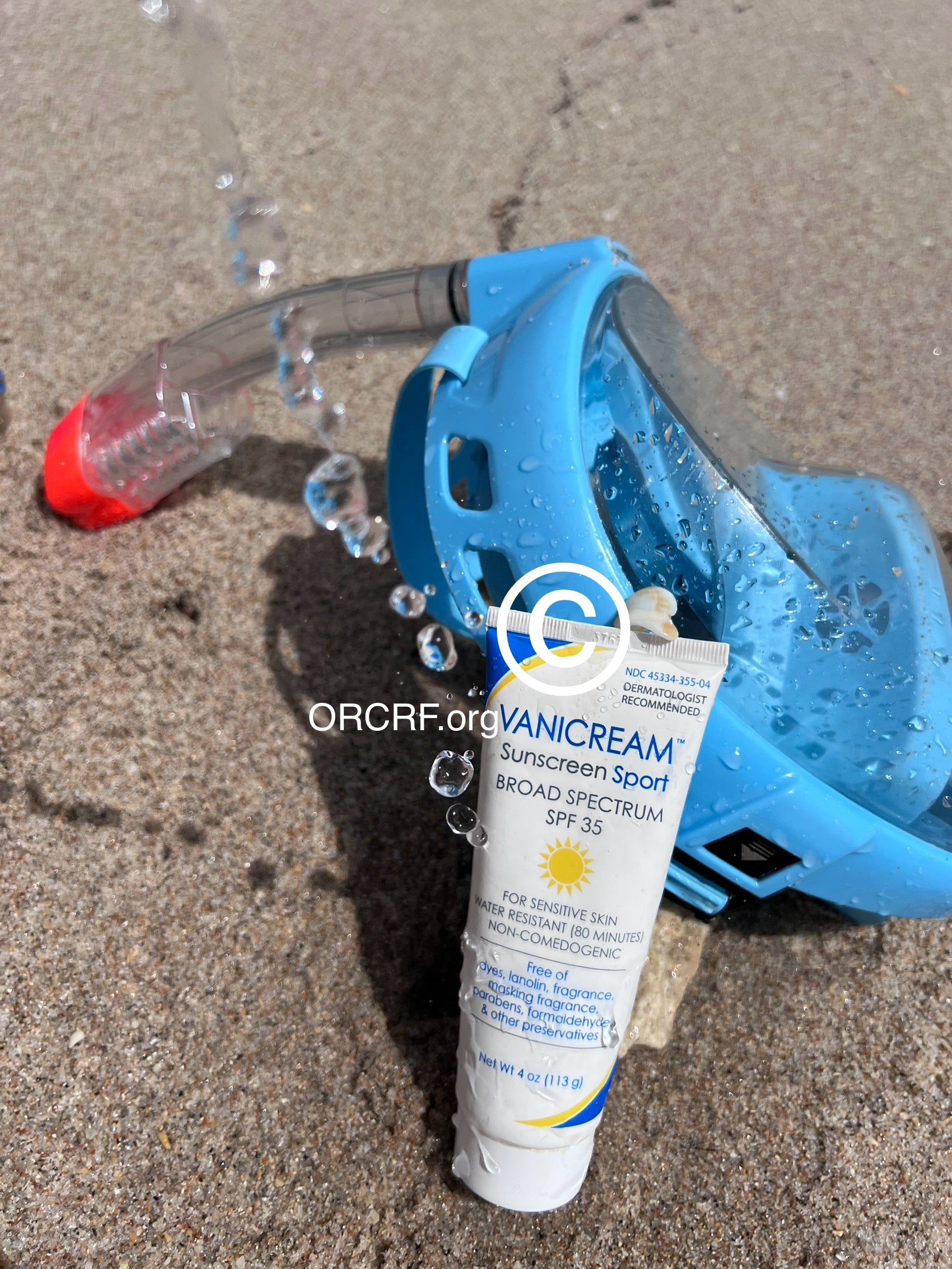 Vanicream SPORT SPF 35+ Water Resistant Broad-Spectrum SUNSCREEN for SENSITIVE SKIN - Supporting ORCRF.org