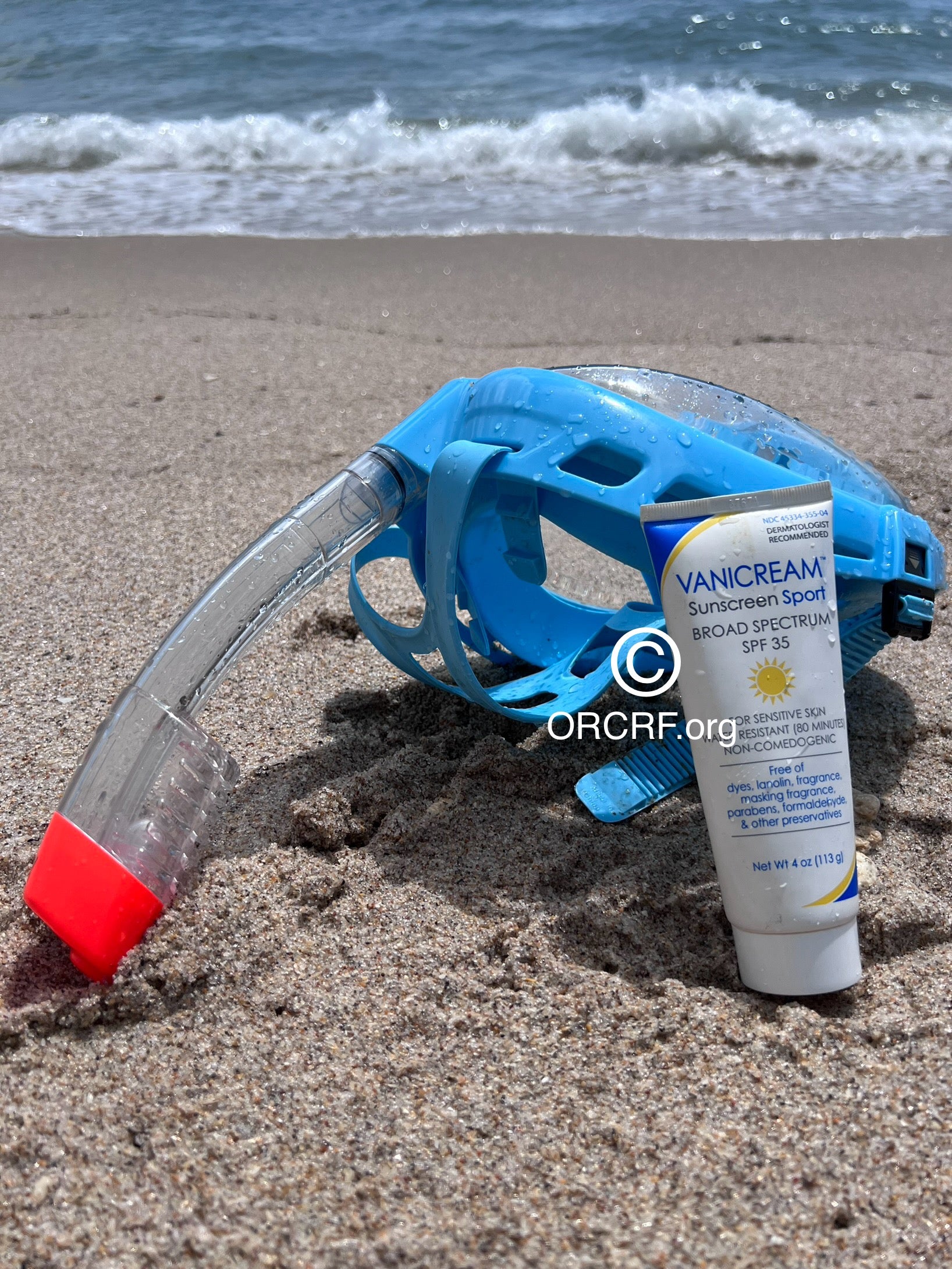 Vanicream SPORT SPF 35+ Water Resistant Broad-Spectrum SUNSCREEN for SENSITIVE SKIN - Supporting ORCRF.org