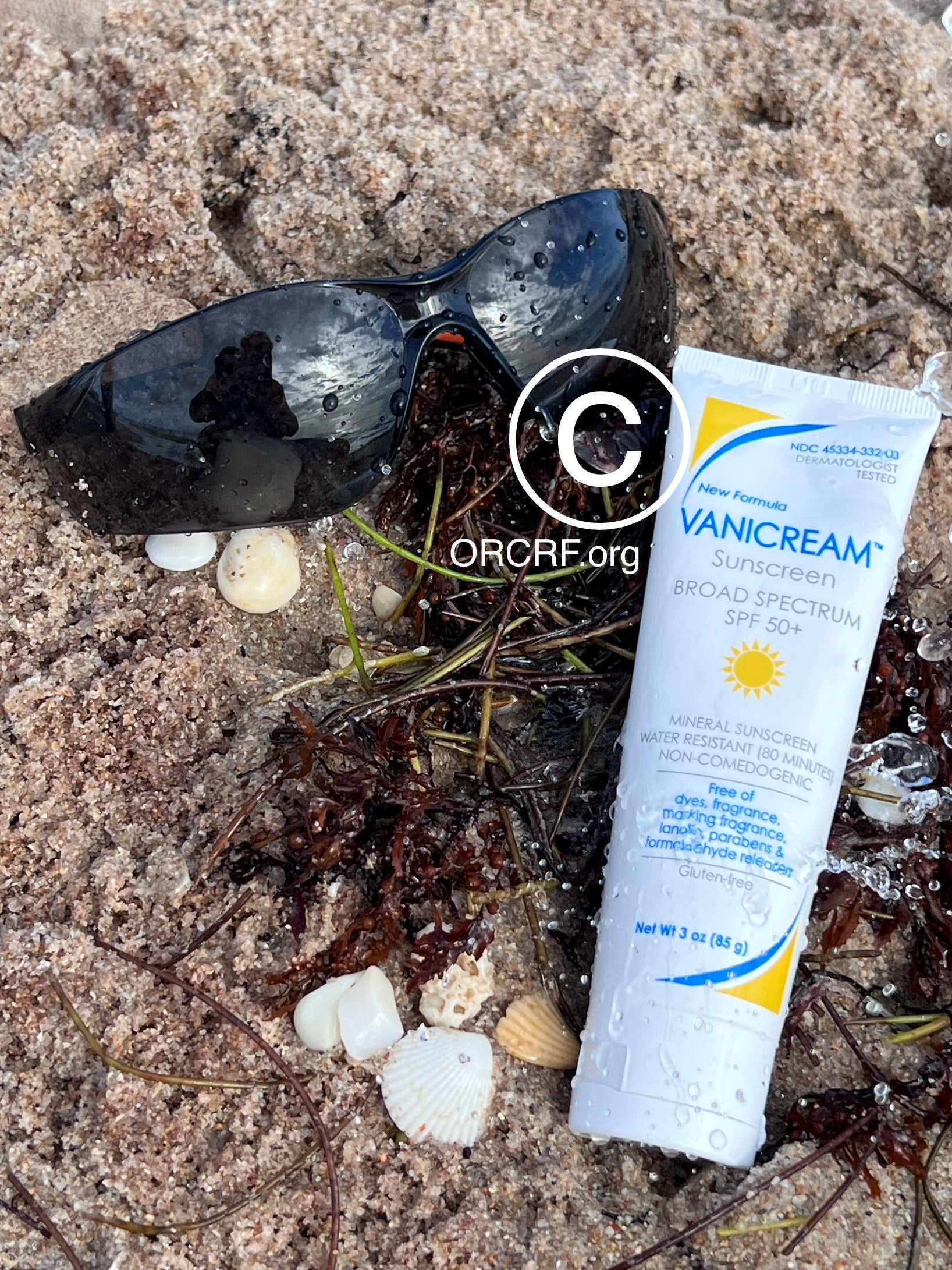 Vanicream SPF 50+ Water Resistant Broad Spectrum SUNSCREEN for SENSITIVE SKIN - Supporting ORCRF.org