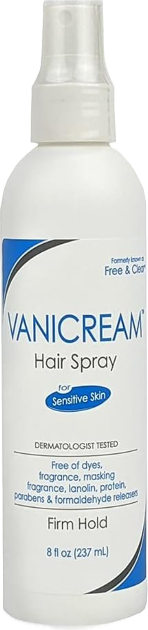 Vanicream HAIR STYLING SPRAY for SENSITIVE SKIN 8 fl oz 227g - Supporting ORCRF.org